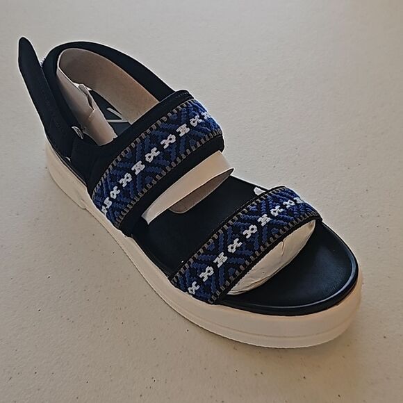 New Sandal by Zodiac in Black Pattern, Size 6 - Picture 1 of 6